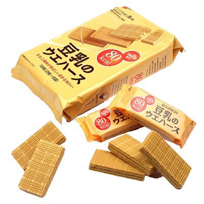 品味日本布爾本豆乳威化 海外購物中的輕奢零食之選